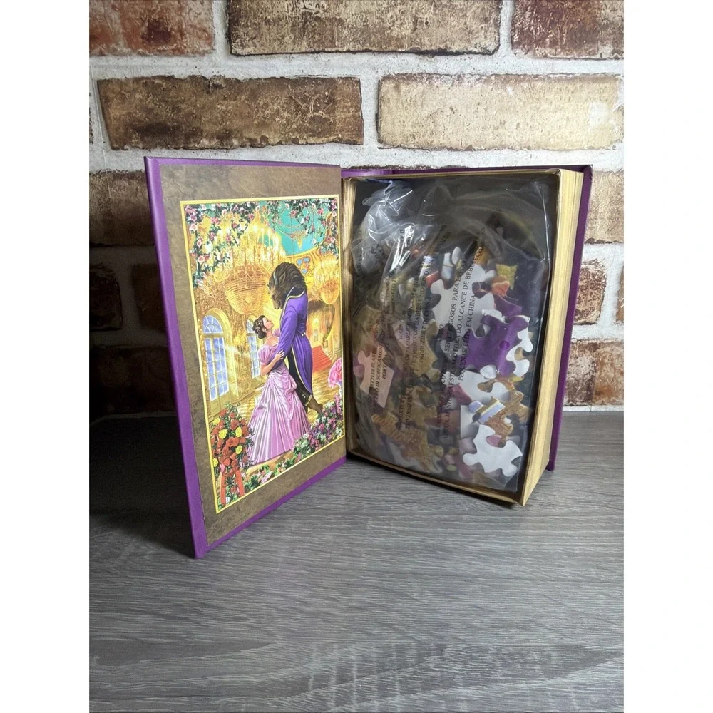 NEW Sealed Disney Beauty and the Beast EZ-Grip 300 Pc Puzzle MasterPieces